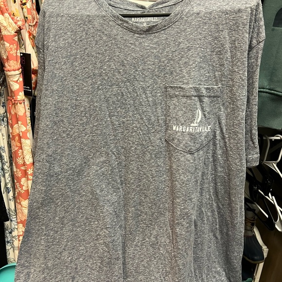 Margaritaville Gray Graphic T-Shirt for Men - Picture 2 of 4